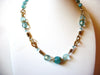 NY Blue Gold Necklace 91020