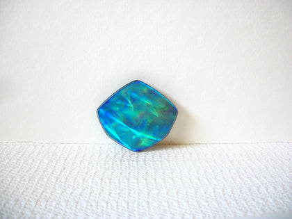 Vintage Unique Blue 3D Effect MOOD Brooch Pin 91020