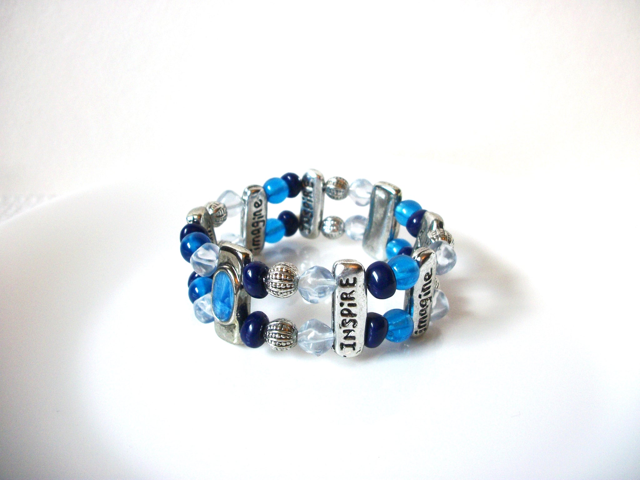 Retro Blue Silver Bracelet 91120