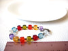 Vintage Bold Bright Glass Bracelet 91120