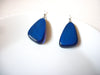 Blue Lucite Earrings 91120