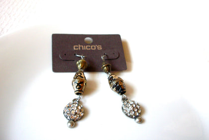 CHICO`s Rhinestone Earrings 91120