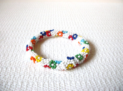 Vintage Native American Glass Bracelet 91120