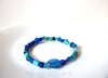 Retro Blue Glass Bracelet 91120