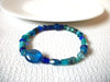 Retro Blue Glass Bracelet 91120