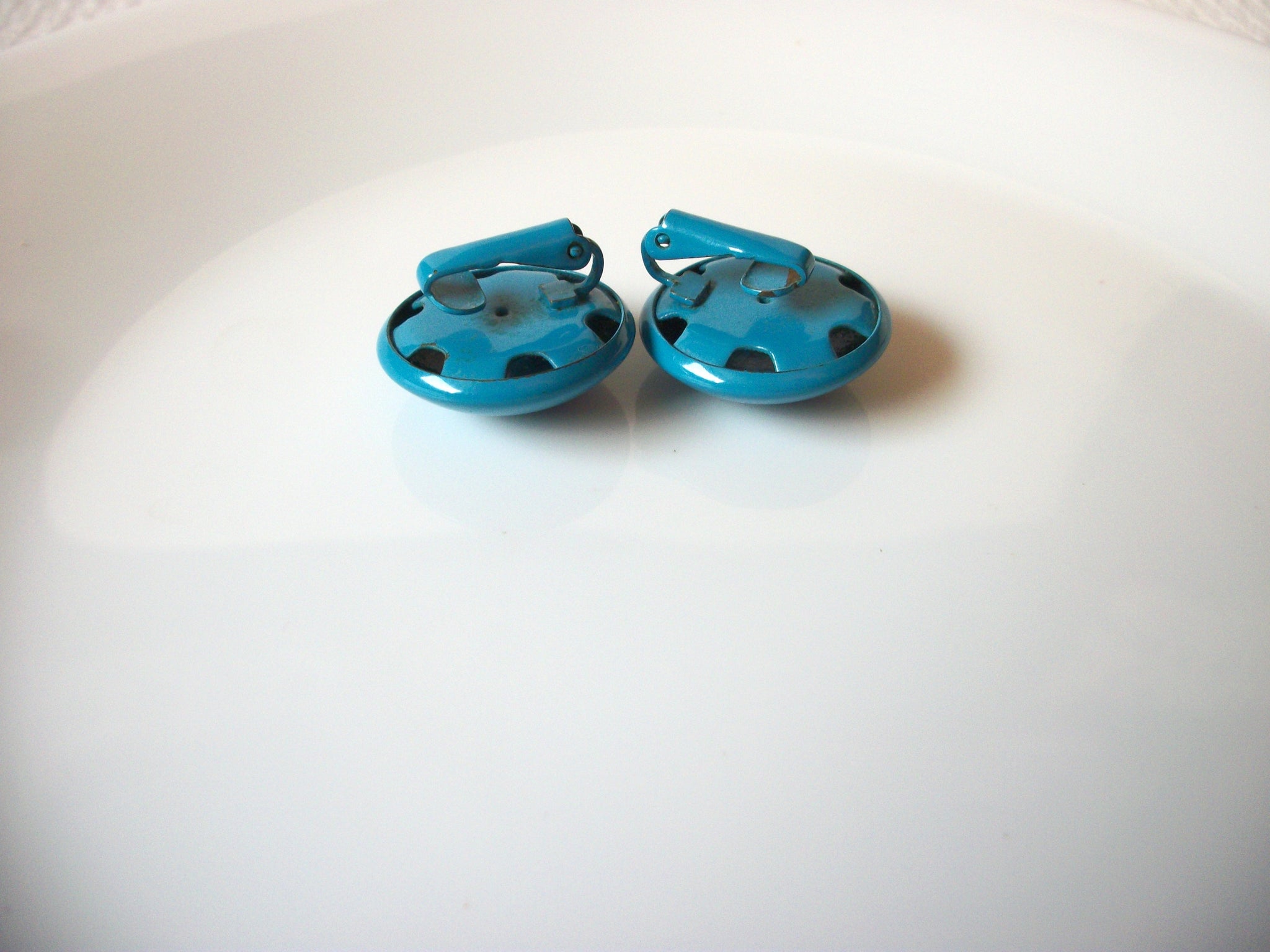 Retro Blue Earrings 91120