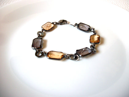 LC Stamped Bezel Glass Bracelet 91120