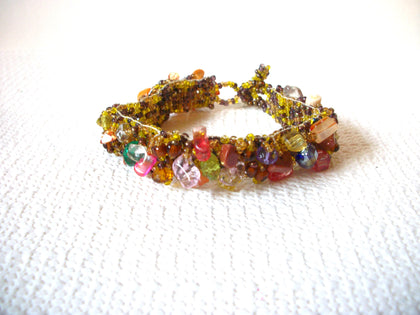 Vintage Stone Glass Bracelet 91120