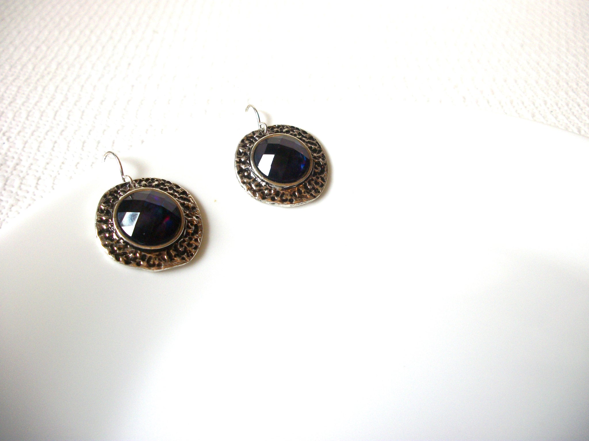 Retro Glass Dangle Earrings 91520