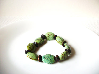 Vintage Green Stone Bracelet 91120