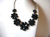 Retro Black Flower Necklace 91220