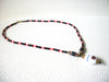 Vintage Ethnic Glass Beads Necklace 91420