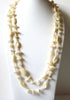 Retro 52 Inch Shell Glass Necklace 91420