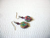 Retro Colorful Fimo Earrings 91320