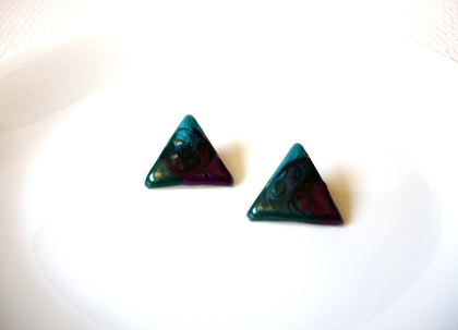 Retro Enameled Earrings 91320