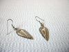 Retro Silver Toned Dangle Earrings 91420