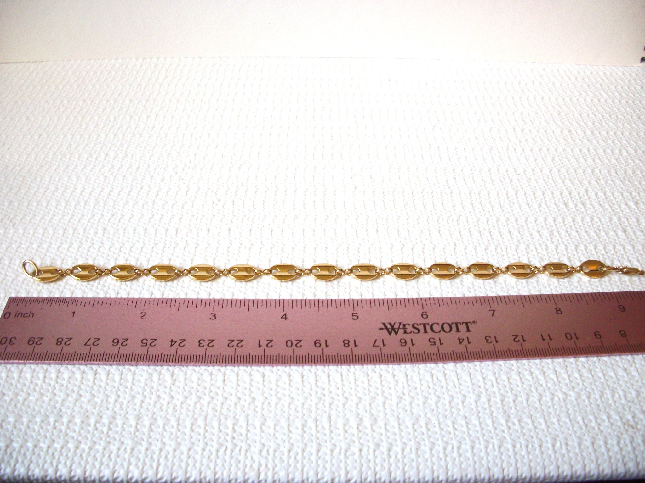 Retro Long Gold Toned Bracelet 91220