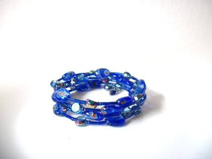 Cobalt Blue Glass Bracelet 91220