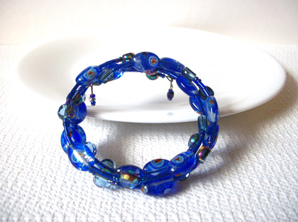 Cobalt Blue Glass Bracelet 91220