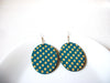 Larger Wood Dots Earrings 91420