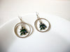 Retro Rhinestone Christmas Earrings 91420