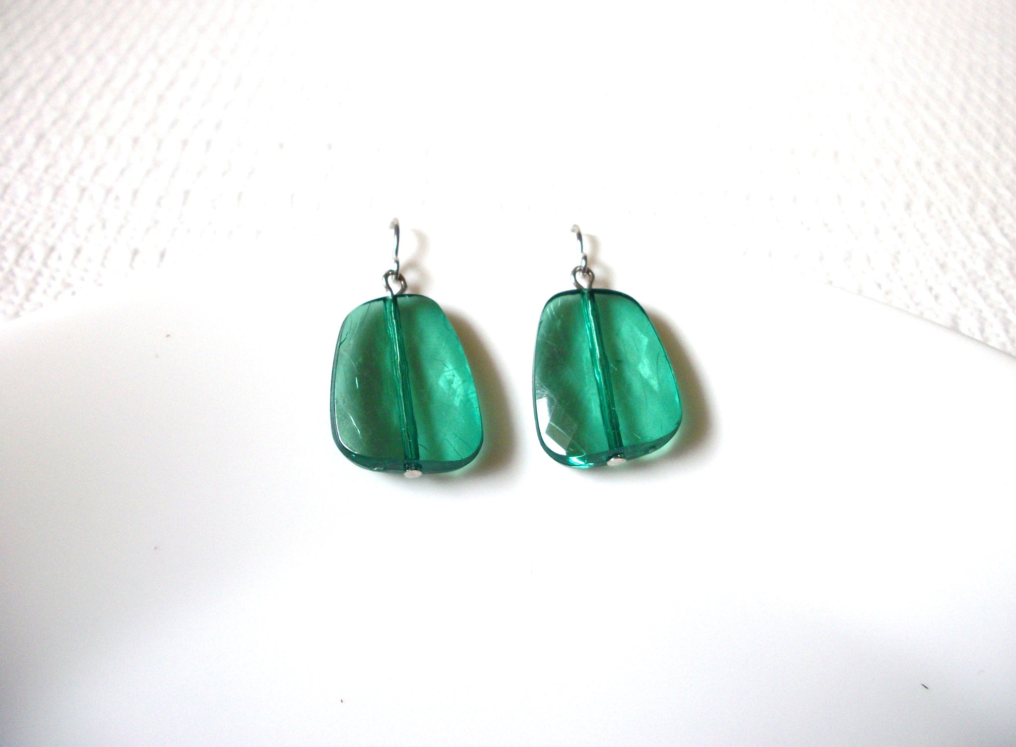 Retro Emerald Green Earrings 91420