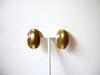 Retro High End Enameled Gold Toned Earrings 91420