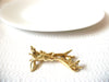 Retro Pearl Giraffe Brooch Pin 91520