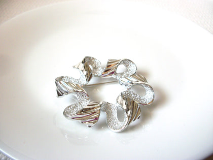 SARAH COV Ribbon Textured Brooch Pin 91520