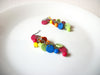 Retro Colorful Plastic Earrings 91520