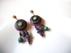 Retro Colorful Wooden Bohemian Earrings 91520