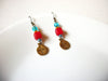 Retro Colorful Glass Earrings 91520