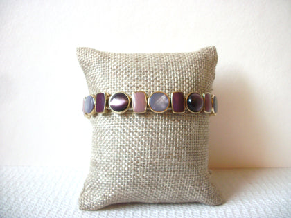 Vintage Pastel Gold Glass Bracelet 91520