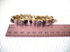 Vintage Pastel Gold Glass Bracelet 91520