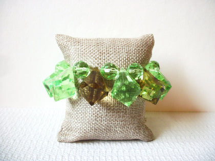 Retro Chunky Green Olive Bracelet 91520