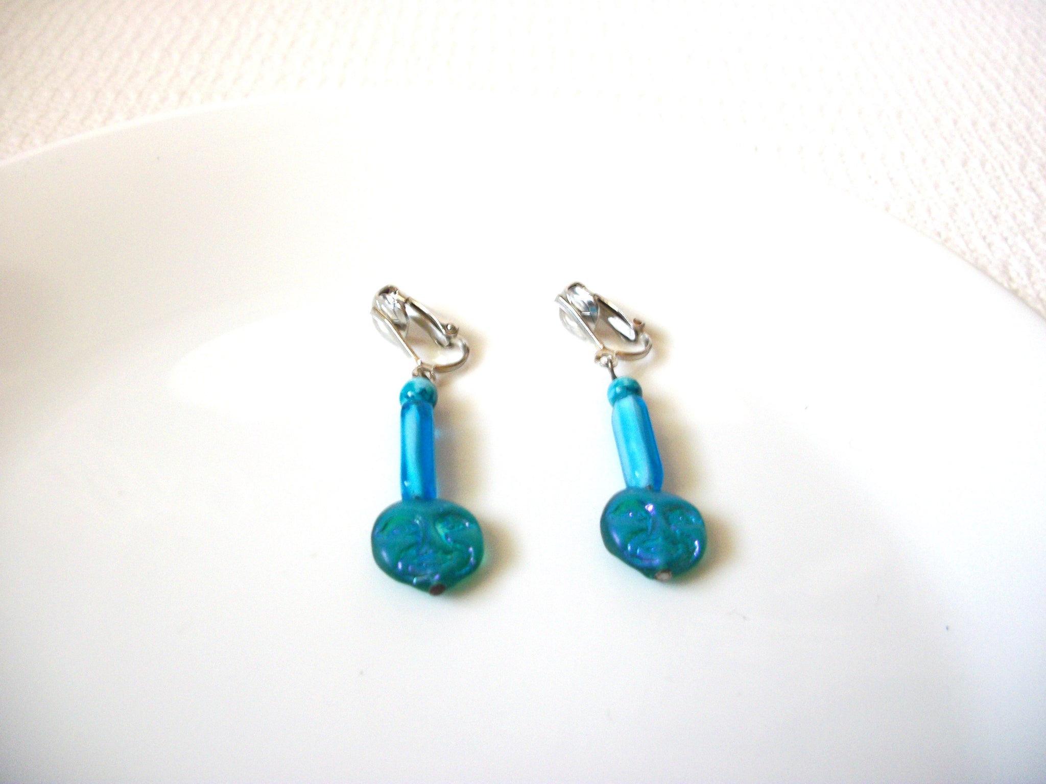 Retro Glass Sun Earrings 91520