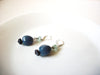 Retro Blue Dangle Earrings 91520