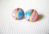 Vintage Enameled Earrings 91520