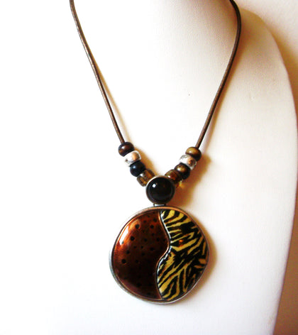 Vintage CHICO`s Rustic Bohemian Necklace 91620