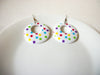 Retro Colorful Dangle Earrings 91620