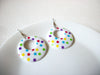 Retro Colorful Dangle Earrings 91620