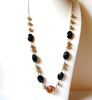 Retro Glass Pearls Glass Beads Necklace 91620