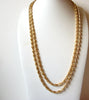 Retro 44 Inch Gold Toned Necklace 91720