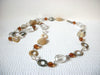 LIA SOPHIA Glass Stone Paua Abalone Shell Necklace 91720