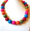 Retro Colorful Necklace 91920