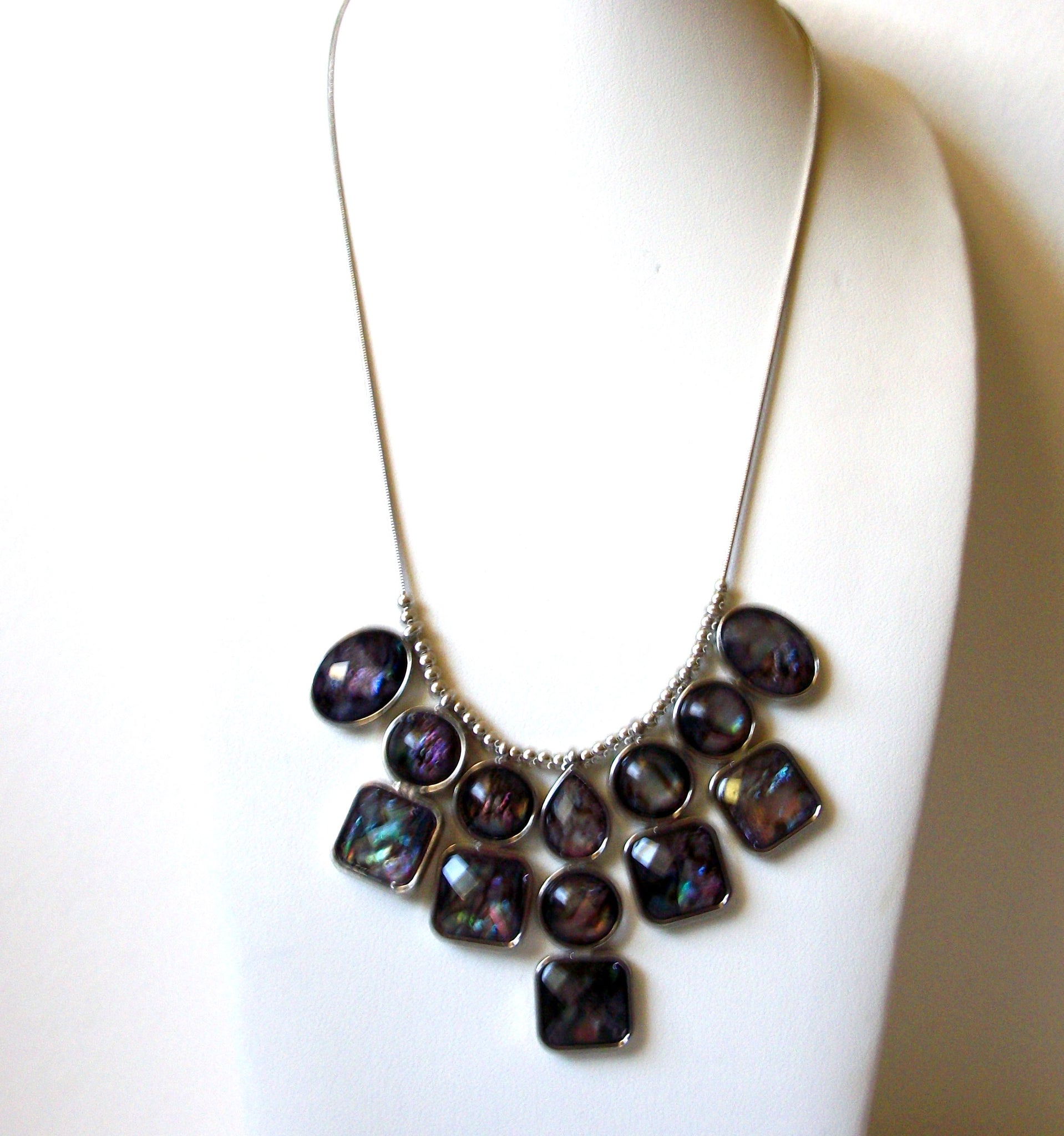 Vintage PAUA ABALONE Necklace 92020