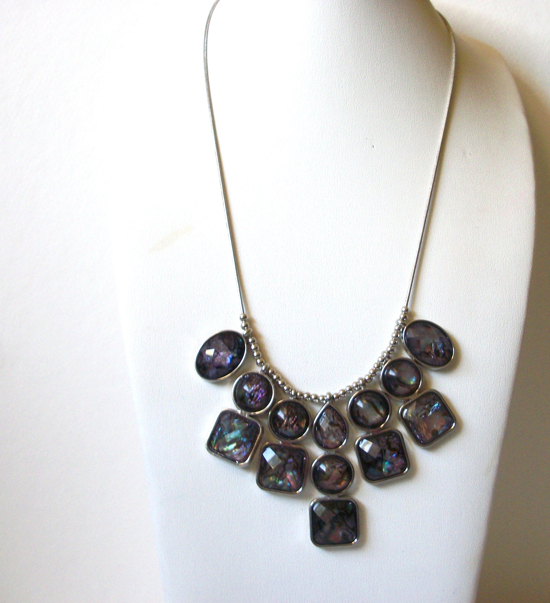 Vintage PAUA ABALONE Necklace 92020