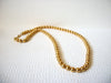 Vintage NAPIER Gold Toned Necklace 92020