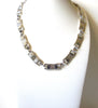 Retro Silver Toned Necklace 92020