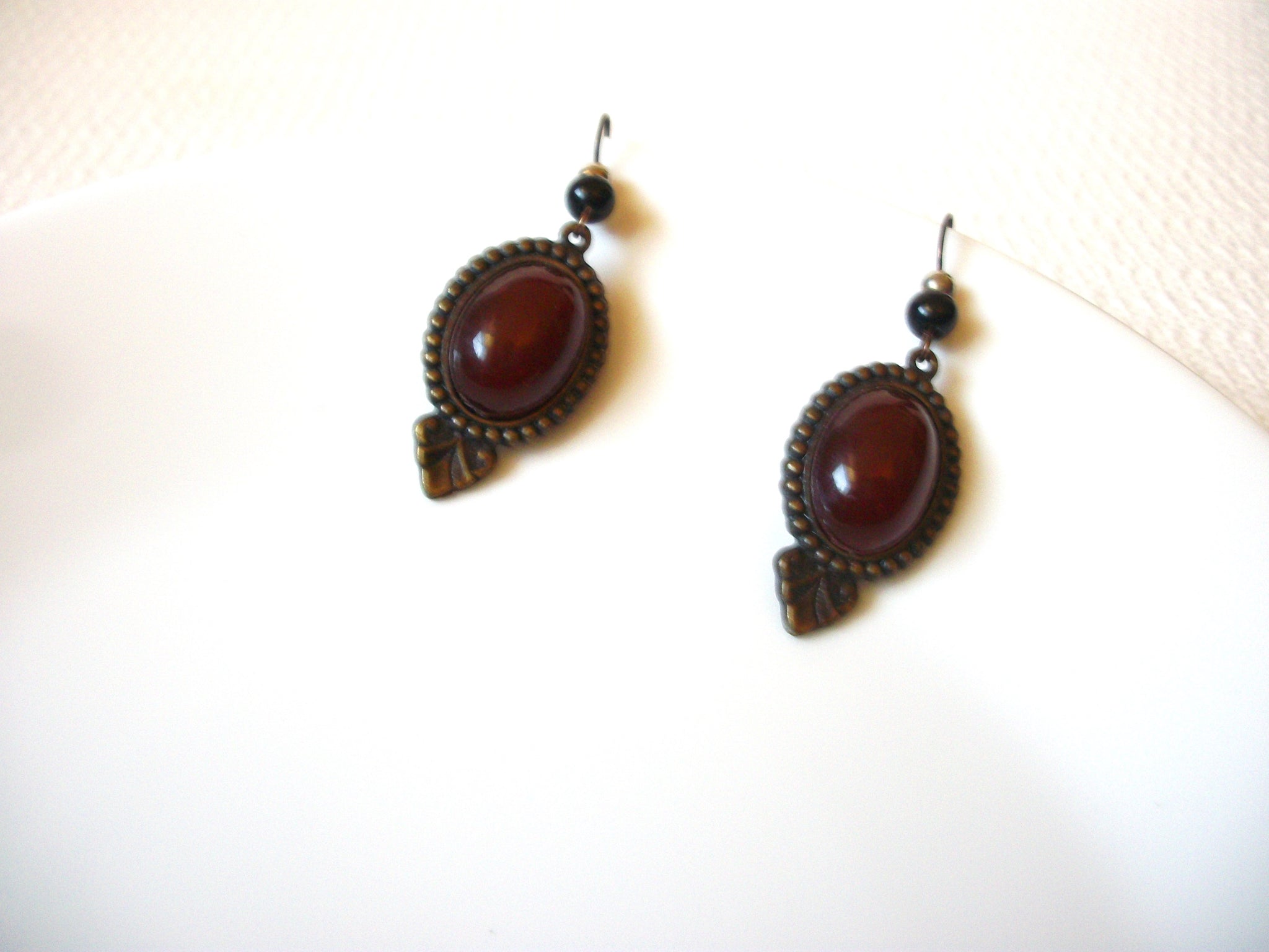 Vintage Bronze Dangle Earrings 92020